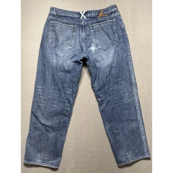 Vintage Nike Air Jordan 20th Anniversary Jeans Sz 40x34 (36x32) Baggy Distressed